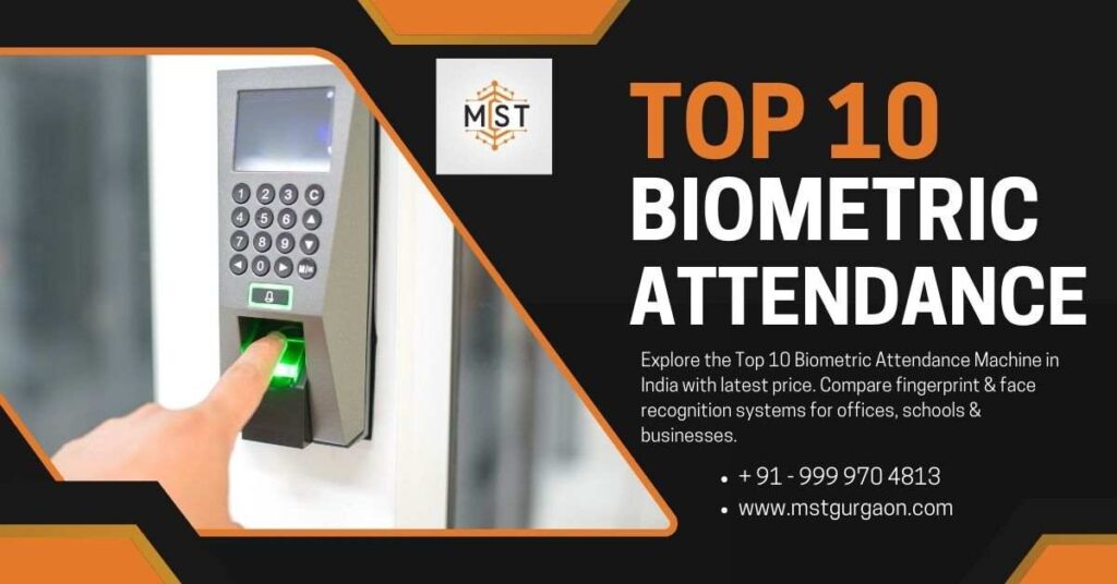 Best Top 10 Biometric Attendance Machine in India Price