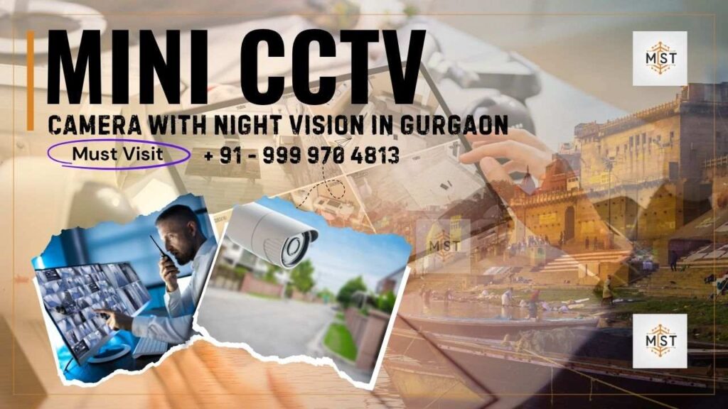 Mini CCTV Camera with Night Vision in Gurgaon