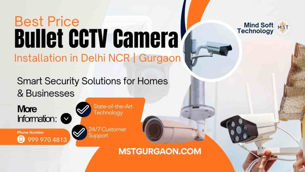 Best Bullet CCTV Camera Installation in Delhi NCR | Gurgaon 3 Best Bullet CCTV Camera Installation in Delhi NCR Gurgaon