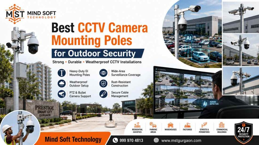Best CCTV Camera Mounting Poles for Outdoor Security 2 Benefits of Using CCTV Mounting Poles