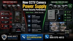 How CCTV Camera Power Supply Affects Security Performance