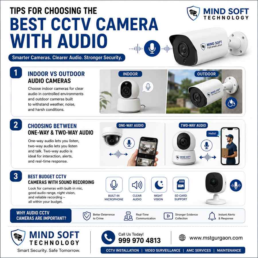 Do CCTV Cameras Have Audio? Everything You Need to Know 3 Tips for Choosing the Best CCTV Camera with Audio