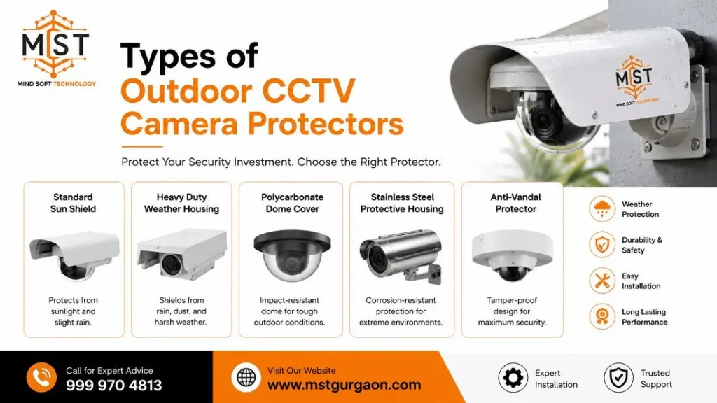 Types of Outdoor CCTV Camera Protectors