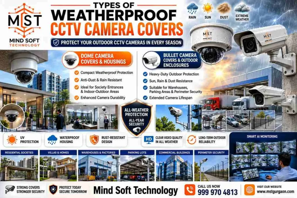 Types of Weatherproof CCTV Camera Covers
