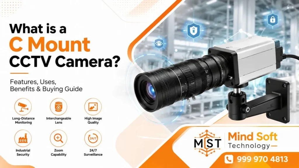 What is a C Mount CCTV Camera? Features, Uses, Benefits & Buying Guide 1 What is a C Mount CCTV Camera Features, Uses, Benefits & Buying Guide