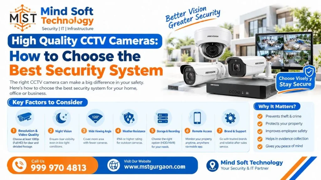 High Quality CCTV Cameras: How to Choose the Best Security System 1 High-Quality CCTV Cameras How to Choose the Best Security System
