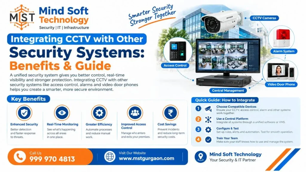 Integrating CCTV with Other Security Systems: Benefits & Guide 1 Integrating CCTV with Other Security Systems: Benefits & Guide